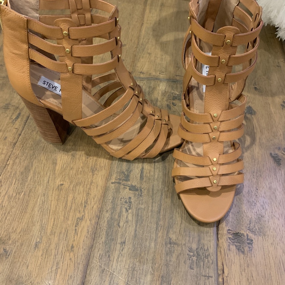 Caged sandals